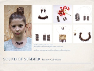 Sound of summer collection - one of the earliest jewelry collections shortly after arriving in Hanoi, Vietnam