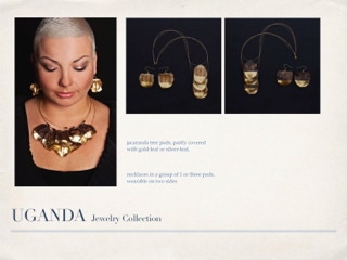 Uganda collection - Christiane Campioni's art collection using momentums from her African tour