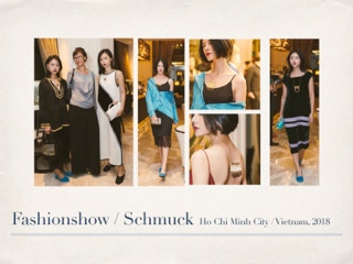 fashion show in Ho Chi Minh City with Christiane Campioni