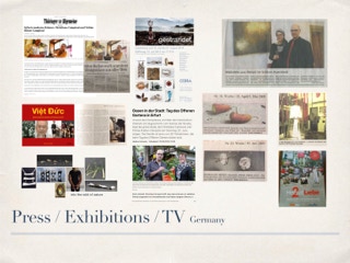 social media and video foot print of Christiane Campioni in Vietnam and Germany